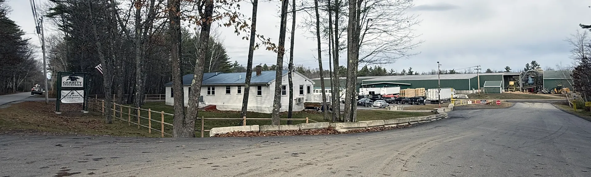 Our facility in Leeds, Maine.